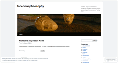 Desktop Screenshot of facedownphilosophy.com